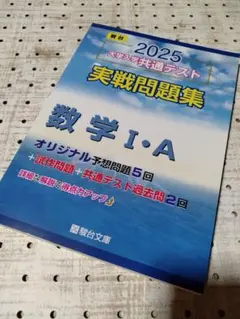 駿台　2025 共通テスト 実戦問題集 数学 Ⅰ・A