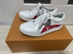 LOUIS VUITTON supreme コラボ スニーカー サイズ5