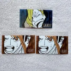 ONE PIECE キャラクターズコレクションカード　サンジ　ナミ