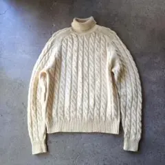 古着　ユーズド　オーストリア　フェアアイル　タートルニット