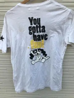 M.U SPORTS　tシャツ 犬　エムユースポーツ　ゴルフシャツ 48