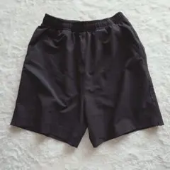 【X-TEAM SPORTS】ハーフパンツ 短パン M 黒 スポーツウェア 部活