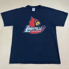 00s ルイビル大学 カレッジTシャツ カージナルス NCAA カレッジロゴ