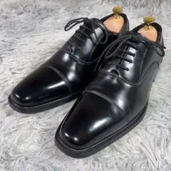 美品　TAKAQ タカキュー　ストレートチップ レザーシューズ　25.5 日本製