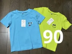 ベビー　半袖Tシャツ　２枚セット　90