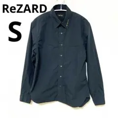 ReZARD リザード　長袖シャツ S ブラックYouTuberヒカル　襟ロゴ