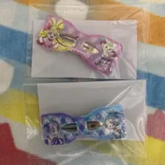 キミとアイドルプリキュア 映画 前売り 特典 リボンクリップ セット