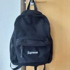 Supreme ブラック リュック　バックパック　backpack シュプリーム