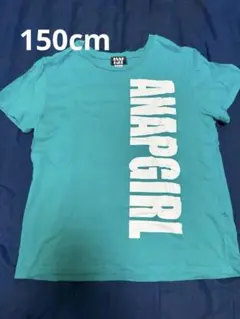ANAP GIRL ターコイズ Tシャツ 半袖 女の子
