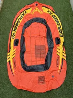 INTEX EXPLORER 200 ボート 2人乗り オレンジ