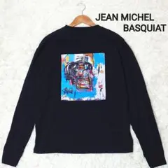 ジャン ミシェル バスキア ライトオン【M】アート 長袖Tシャツ ロンT 黒