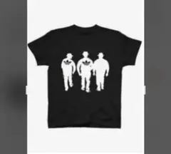 メンズ ヒップホップ80年代ロックミュージック　ブラック XL