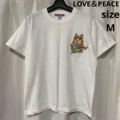 美品 忌野清志郎 ロックンロールキャット 刺繍 Ｔシャツ ホワイトM