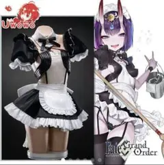 【あの子】FGO 　酒呑童子 コスプレ　フルセット FGO 酒呑童子 uwowo製メイド Sサイズコスプレ