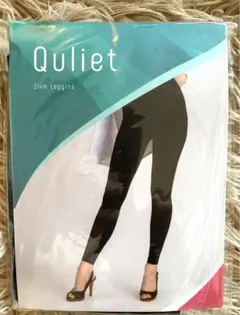 Quliet Slim Leggings ブラック
