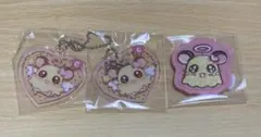 とっとこハム太郎 キャラ福くじ ちび丸ちゃん アクキー ワッペンバッジ セット