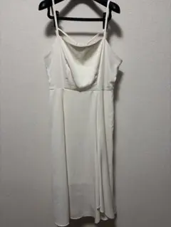 【即購入可】 ルオシー louoisy ホワイト キャミワンピース