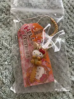 合*3様 ハローキティ 長崎限定 ヤマネコ 金運アップ 恋愛アップ 根付 ストラ ハローキティ☆長崎限定 壱岐対馬ヤマネコ 風水 恋愛運アップ