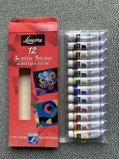 LERANC&BOURGEOISアクリル 絵具10ml×12色セットフランス製‼️