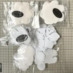深雪アートフラワー　抜き弁　アネモネ花弁セット　アネモネ葉