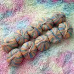 ふんわり軽やか♡グラデーションモヘア毛糸 10玉250g 23