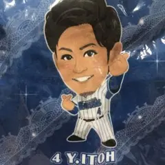 4 伊藤裕季也 ベイスターズ モバガチャ ガルフェス ミニタオル