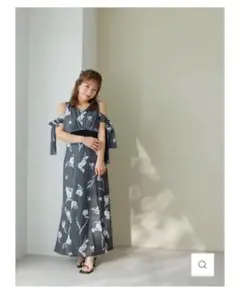 【アンジュシャルム】辻希美プロデュース オフショルダー ワンピース