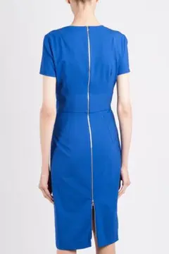 DIANE von FURSTENBERG ワンピース バックジップ ブルー