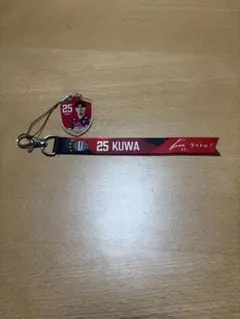 鍬先祐弥 ＃25ヴィッセル神戸 ストラップ アクリルチャーム付