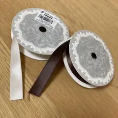 ユザワヤ　両面サテンリボン　13mm