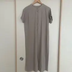 ikka 半袖シャツワンピース Lサイズ