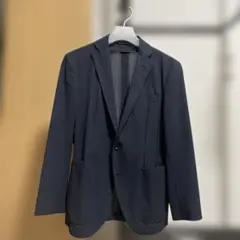 【THE SUIT COMPANY】ダークブルー ビジネスジャケット