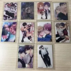 アニメイト BL 腐ェス トレーディングクリアカード セット③