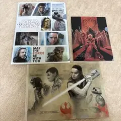 スター・ウォーズ クリアファイル 3枚セット