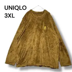 ユニクロ　ディズニーホリデーコレクション　フリース　３ＸＬ　プーさん　上のみ