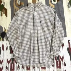 チャップスラルフローレン　Ralph Lauren ベージュ、ブラウンシャツ