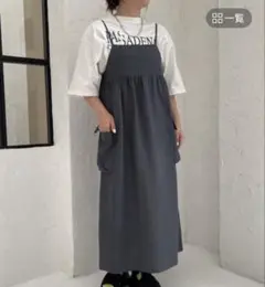 LOWRYS FARM ポケツキキャミワンピース