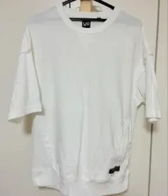GU アンダーカバー　コラボ　スウェT ５部袖　M 白