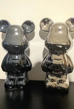 ベアブリック 2色セット フィギュア 【美品】