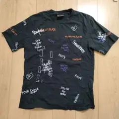 Self Made ブラック Tシャツ XL　刺繍