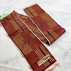極美品✨ピエールカルダン スカーフ ストール ショール シルク 総柄 ドット