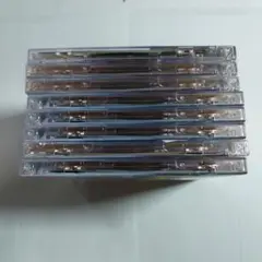 ［未使用］2枚組CDケース8枚　幅10mm　通常のアルバム仕様タイプ