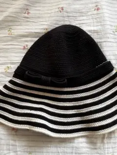 セール☆Kate spade Trilbyバイカラーリボンボウハット帽子 セール☆Kate spade Trilbyバイカラーリボンボウハット帽子