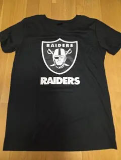 RAIDERS ロゴ Tシャツ Lサイズ 黒