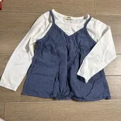 MPS サイズ110 ホワイトデニムレイヤード