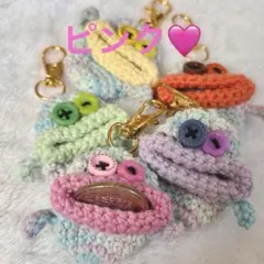 パクパクモンスター コインケース ピンク