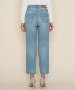 ◎新品◎Moname モナーム　ストレートデニム　サックスブルー