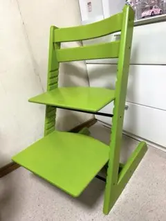 STOKKE トリップトラップ ライム グリーン ストッケ 椅子