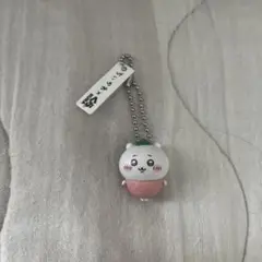 ちいかわ ストラップ ホワイト・ピンク 約5cm（くら寿司コラボ）