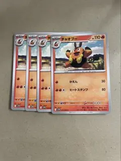 チャオブー　４枚